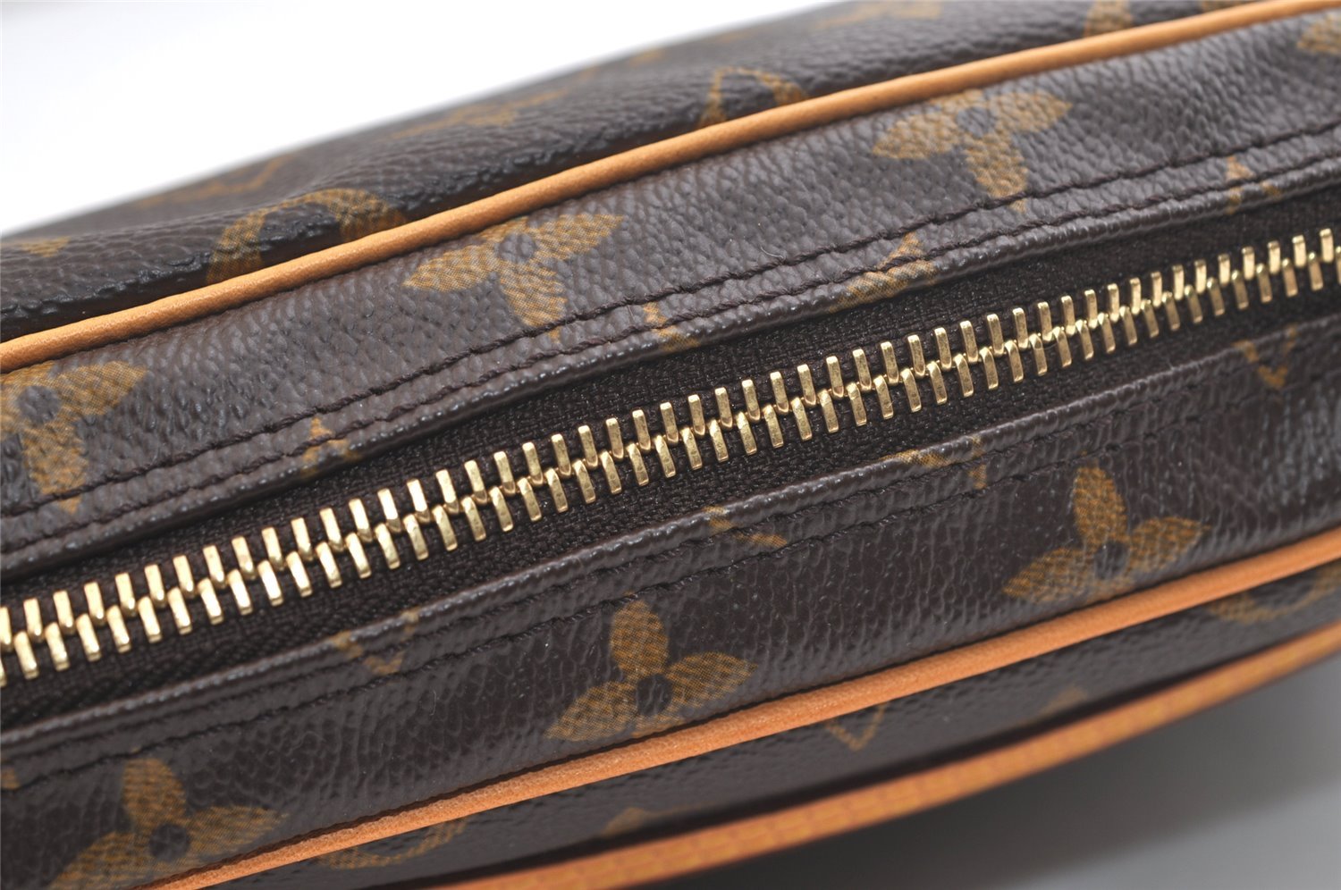 Authentic Louis Vuitton Monogram Marly Dragonne GM M51825 Clutch Hand Bag 2631K