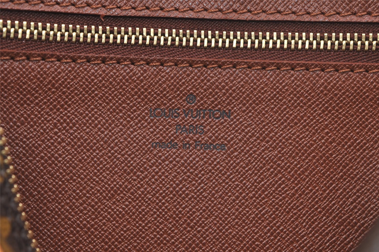 Authentic Louis Vuitton Monogram Marly Dragonne GM M51825 Clutch Hand Bag 2631K