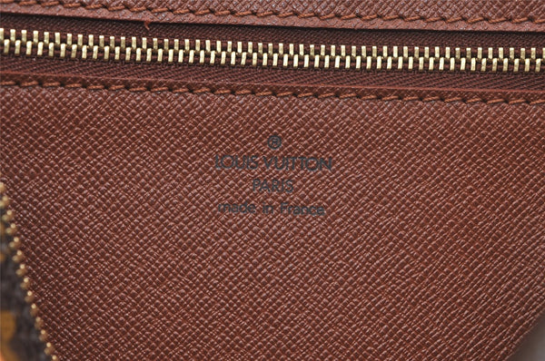 Authentic Louis Vuitton Monogram Marly Dragonne GM M51825 Clutch Hand Bag 2631K