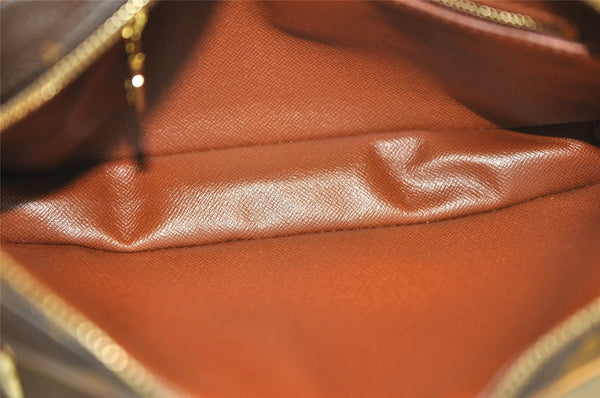 Authentic Louis Vuitton Monogram Marly Dragonne GM M51825 Clutch Hand Bag 2631K