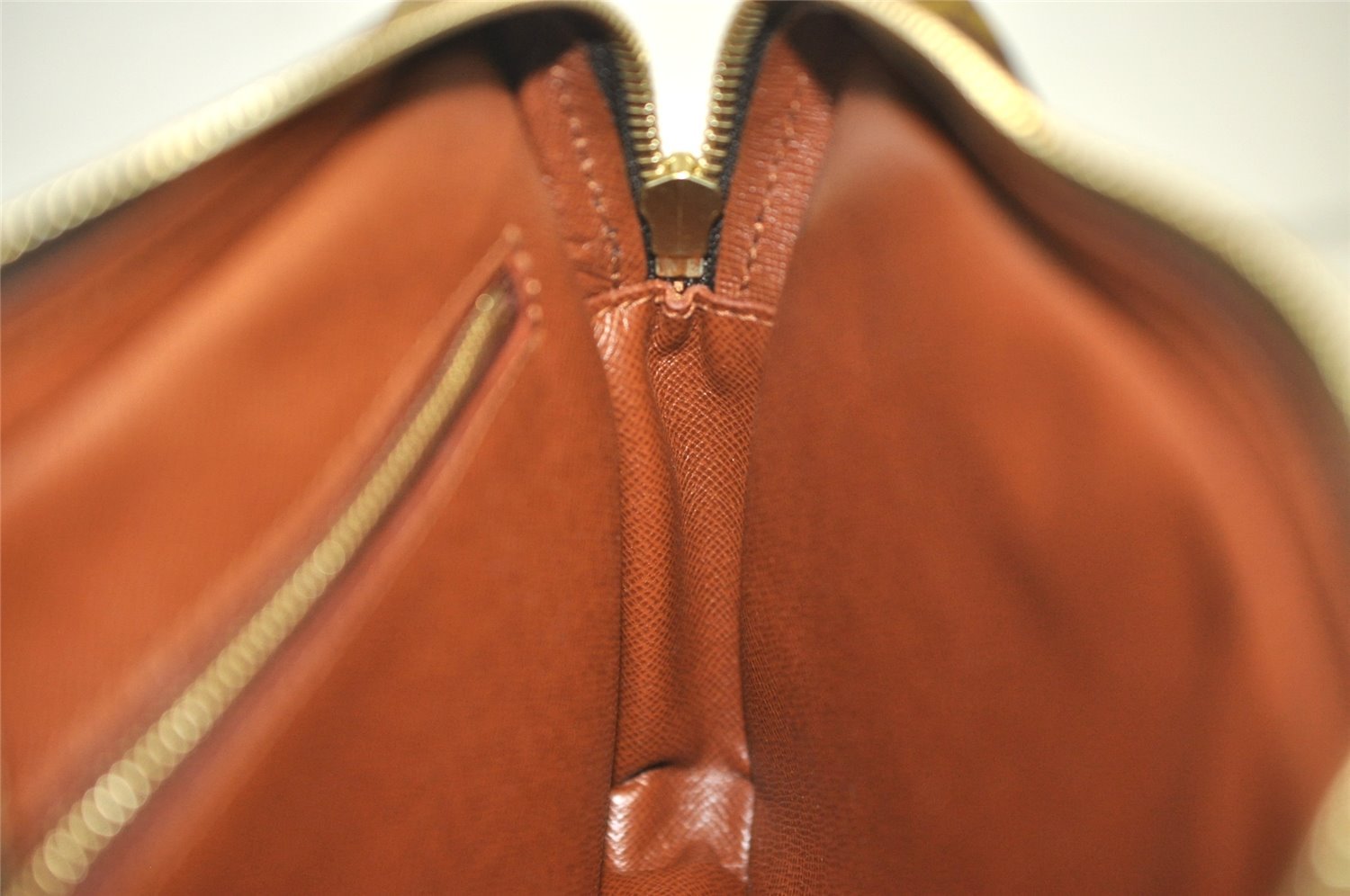 Authentic Louis Vuitton Monogram Marly Dragonne GM M51825 Clutch Hand Bag 2631K