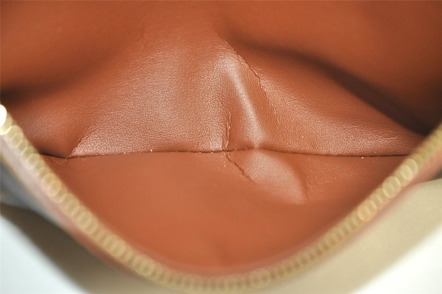 Authentic Louis Vuitton Monogram Marly Dragonne GM M51825 Clutch Hand Bag 2631K