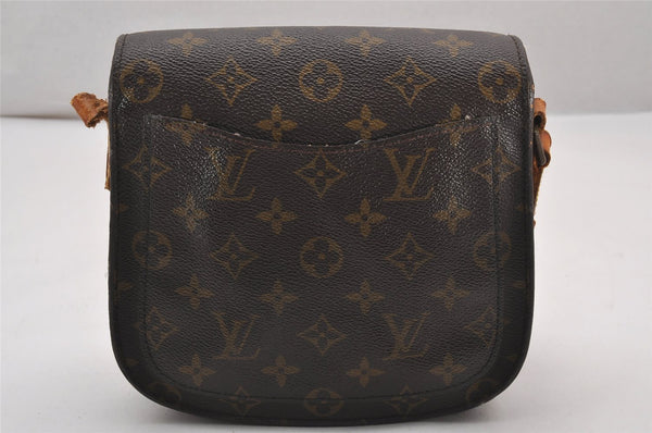 Authentic Louis Vuitton Monogram Saint Cloud MM M51243 Shoulder Bag Junk 2632J