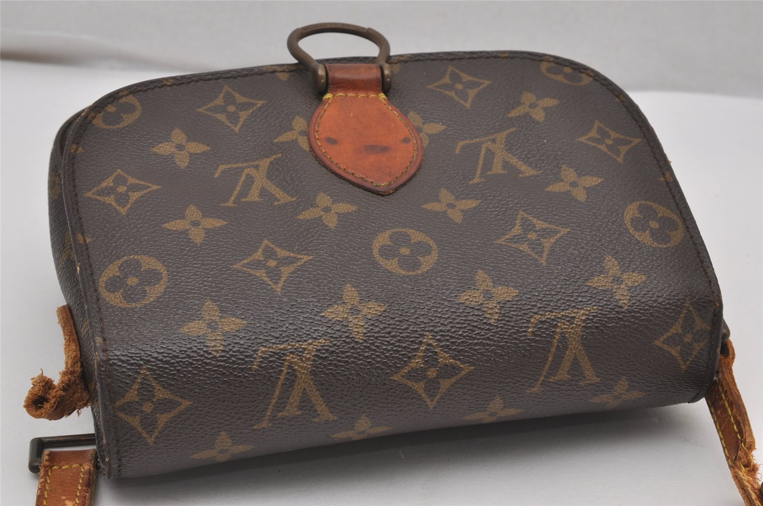 Authentic Louis Vuitton Monogram Saint Cloud MM M51243 Shoulder Bag Junk 2632J