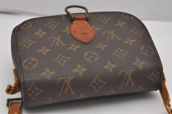 Authentic Louis Vuitton Monogram Saint Cloud MM M51243 Shoulder Bag Junk 2632J