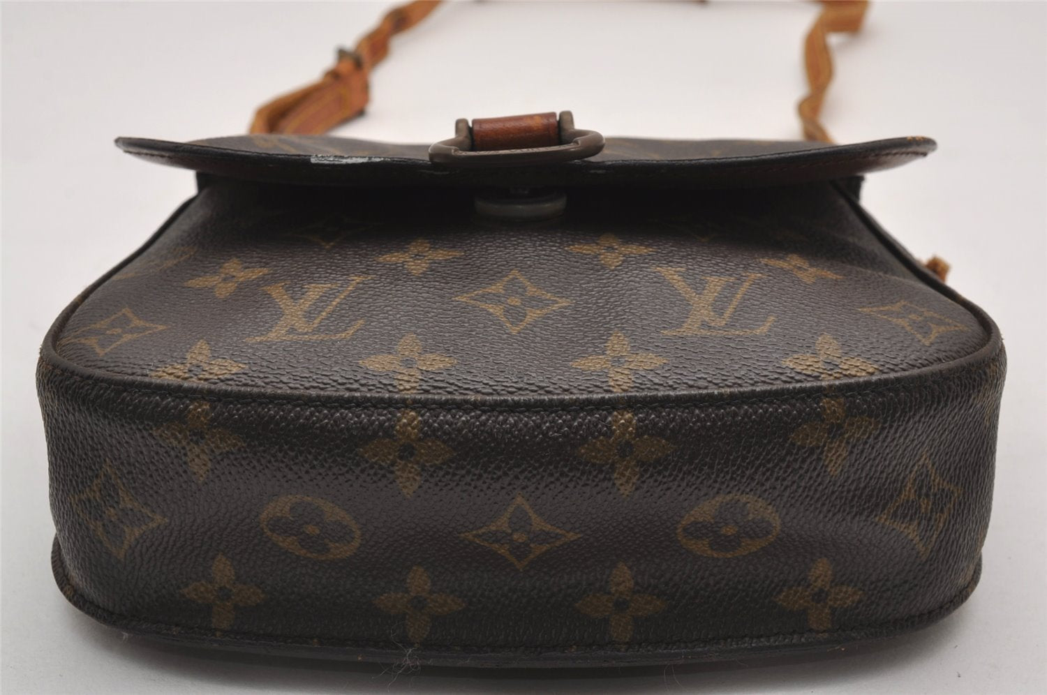 Authentic Louis Vuitton Monogram Saint Cloud MM M51243 Shoulder Bag Junk 2632J