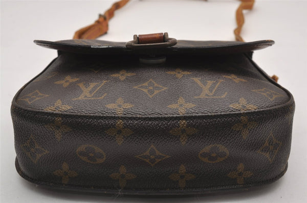 Authentic Louis Vuitton Monogram Saint Cloud MM M51243 Shoulder Bag Junk 2632J