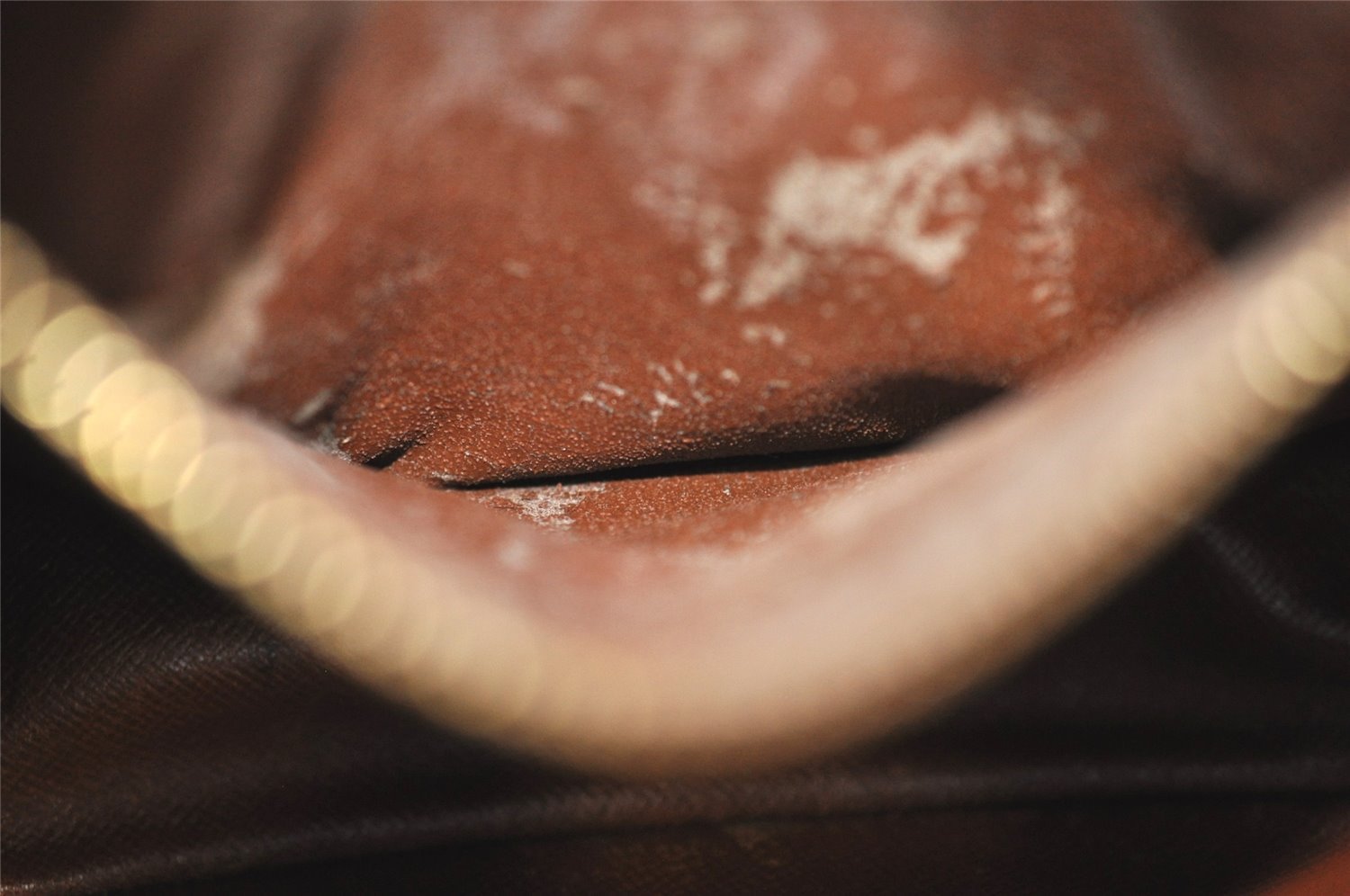 Authentic Louis Vuitton Monogram Saint Cloud MM M51243 Shoulder Bag Junk 2632J