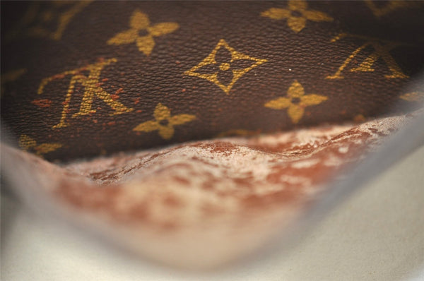 Authentic Louis Vuitton Monogram Saint Cloud MM M51243 Shoulder Bag Junk 2632J