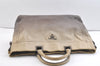 Authentic PRADA Vintage Leather Nappa 2Way Shoulder Tote Bag Beige Black 2632K