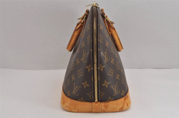 Authentic Louis Vuitton Monogram Alma Hand Bag Purse M51130 LV 2634J