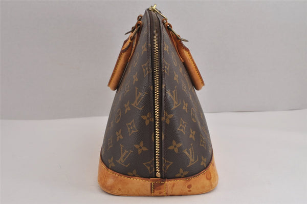 Authentic Louis Vuitton Monogram Alma Hand Bag Purse M51130 LV 2634J