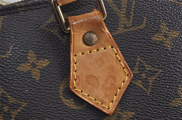 Authentic Louis Vuitton Monogram Alma Hand Bag Purse M51130 LV 2634J