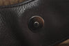 Authentic Christian Dior Trotter Street Chic Tote Bag Canvas Leather Brown 2635I