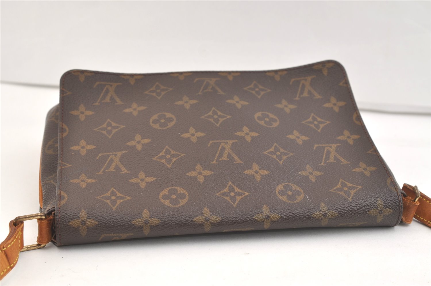 Authentic Louis Vuitton Monogram Musette Tango M51388 Shoulder Cross Bag 2635K