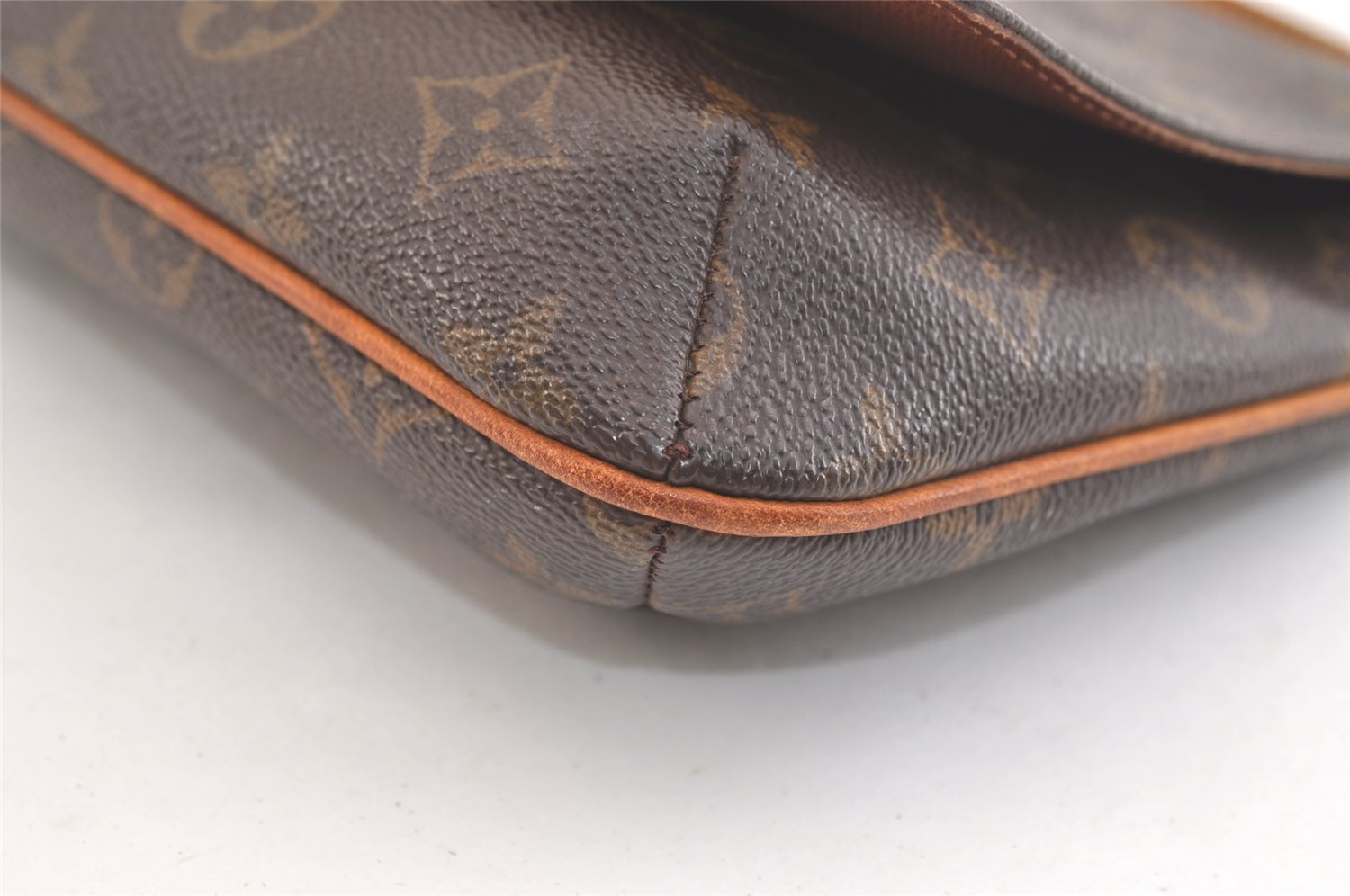 Authentic Louis Vuitton Monogram Musette Tango M51388 Shoulder Cross Bag 2635K