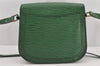 Auth Louis Vuitton Epi Saint Cloud GM Shoulder Cross Bag Green M52194 LV 2636K