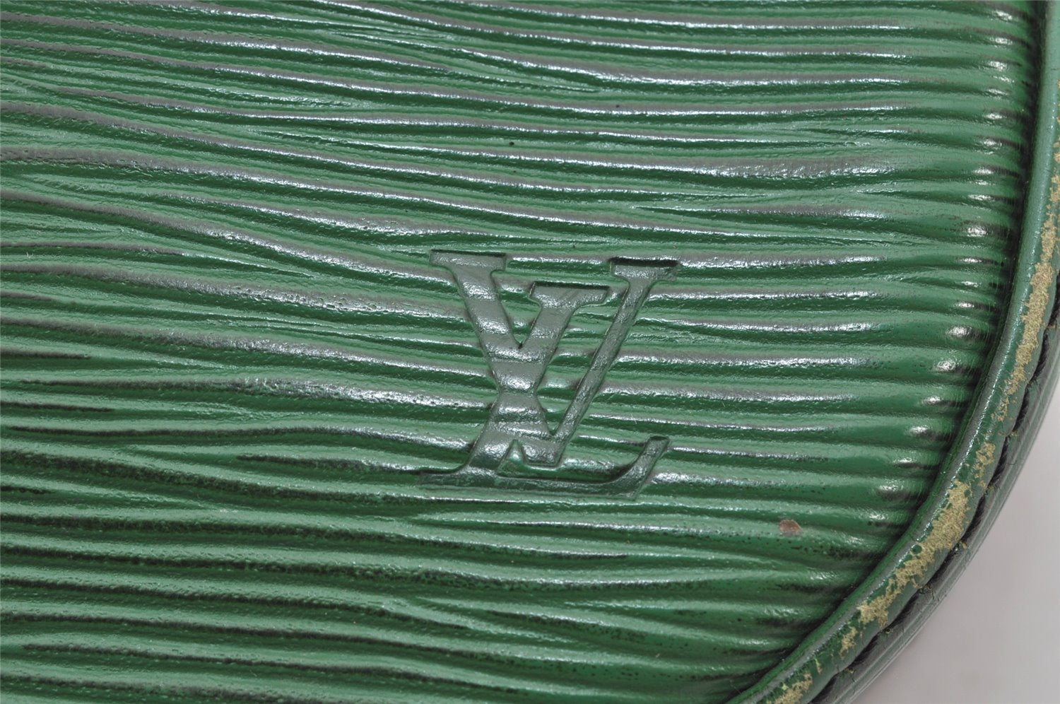Auth Louis Vuitton Epi Saint Cloud GM Shoulder Cross Bag Green M52194 LV 2636K