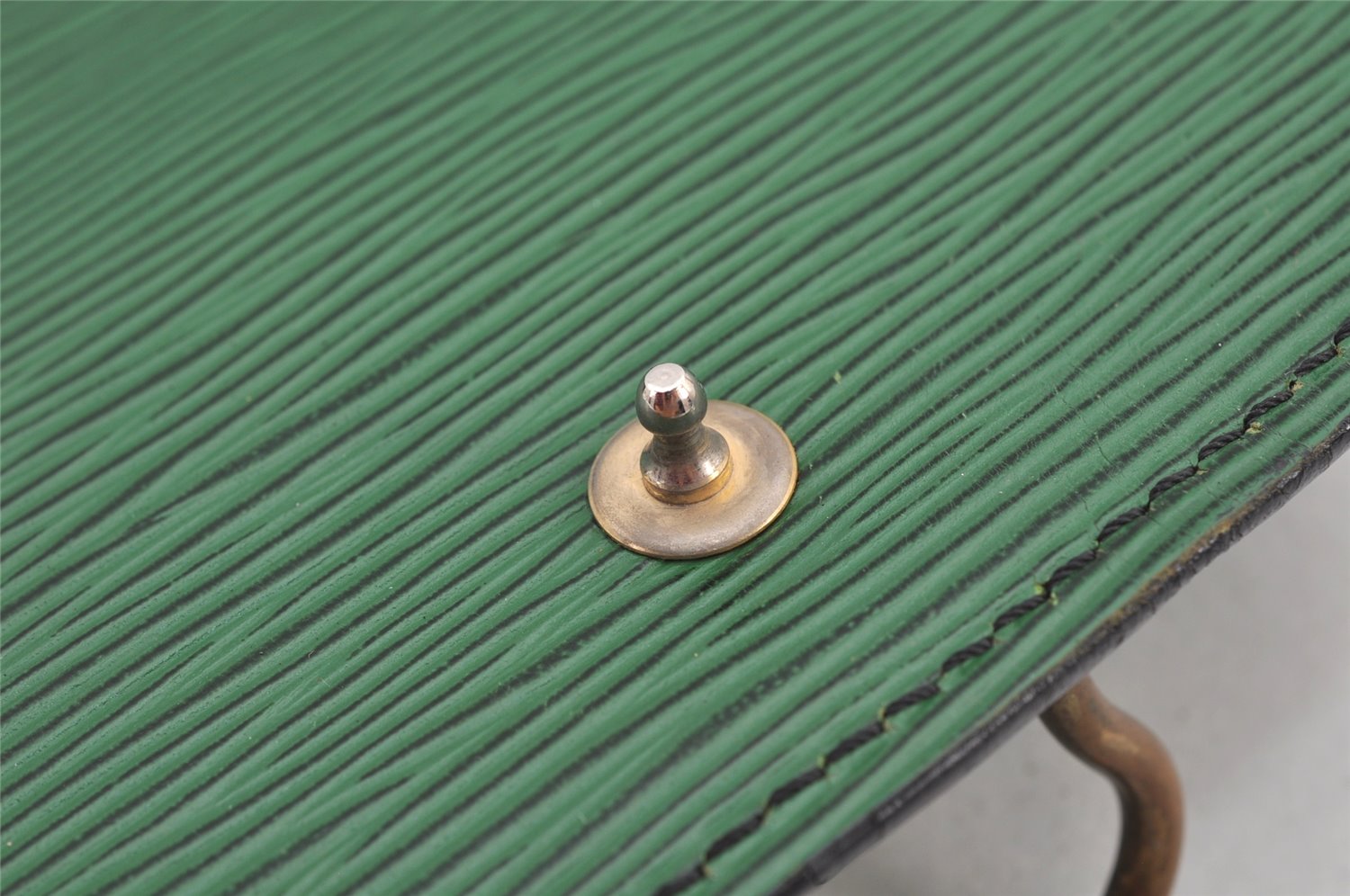 Auth Louis Vuitton Epi Saint Cloud GM Shoulder Cross Bag Green M52194 LV 2636K