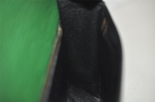 Auth Louis Vuitton Epi Saint Cloud GM Shoulder Cross Bag Green M52194 LV 2636K