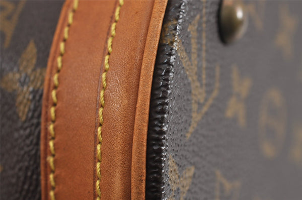 Authentic Louis Vuitton Monogram Bucket PM Shoulder Tote Bag M42238 LV 2637J