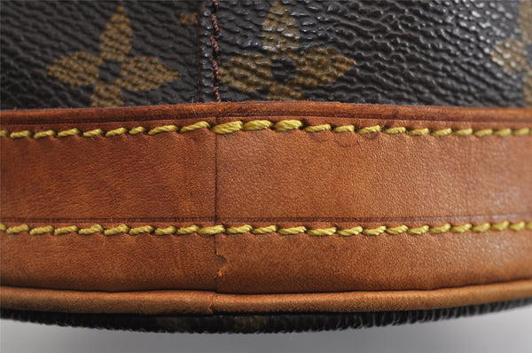 Authentic Louis Vuitton Monogram Bucket PM Shoulder Tote Bag M42238 LV 2637J