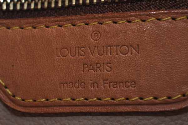 Authentic Louis Vuitton Monogram Bucket PM Shoulder Tote Bag M42238 LV 2637J