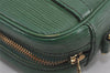 Auth Louis Vuitton Epi Trocadero 24 Shoulder Cross Bag Green M52314 LV 2638I