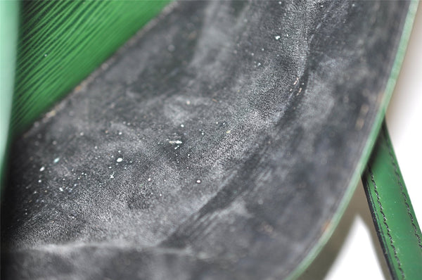 Auth Louis Vuitton Epi Trocadero 24 Shoulder Cross Bag Green M52314 LV 2638I