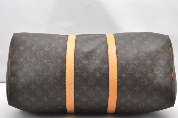 Authentic Louis Vuitton Monogram Keepall 50 Travel Boston Bag M41426 LV 2638K