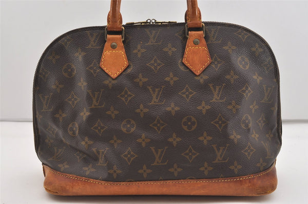 Authentic Louis Vuitton Monogram Alma Hand Bag Purse M51130 LV 2639J