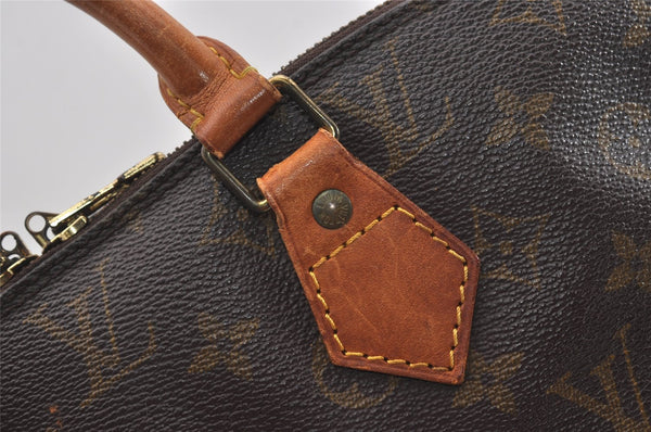 Authentic Louis Vuitton Monogram Alma Hand Bag Purse M51130 LV 2639J