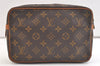 Authentic Louis Vuitton Monogram Compiegne 23 Clutch Hand Bag M51847 LV 2639K