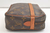 Authentic Louis Vuitton Monogram Compiegne 23 Clutch Hand Bag M51847 LV 2639K