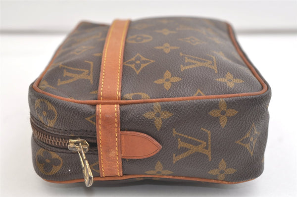 Authentic Louis Vuitton Monogram Compiegne 23 Clutch Hand Bag M51847 LV 2639K