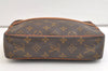 Authentic Louis Vuitton Monogram Compiegne 23 Clutch Hand Bag M51847 LV 2639K