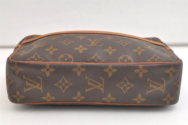 Authentic Louis Vuitton Monogram Compiegne 23 Clutch Hand Bag M51847 LV 2639K