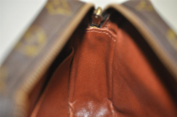 Authentic Louis Vuitton Monogram Compiegne 23 Clutch Hand Bag M51847 LV 2639K