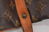 Authentic Louis Vuitton Monogram Saumur 30 Shoulder Cross Bag M42256 LV 2640J