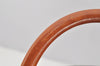 Authentic CELINE Macadam Blason Pattern Hand Boston Bag PVC Leather Brown 2641I