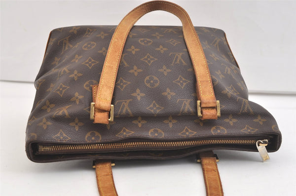 Authentic Louis Vuitton Monogram Cabas Piano Shoulder Tote Bag M51148 Junk 2641K