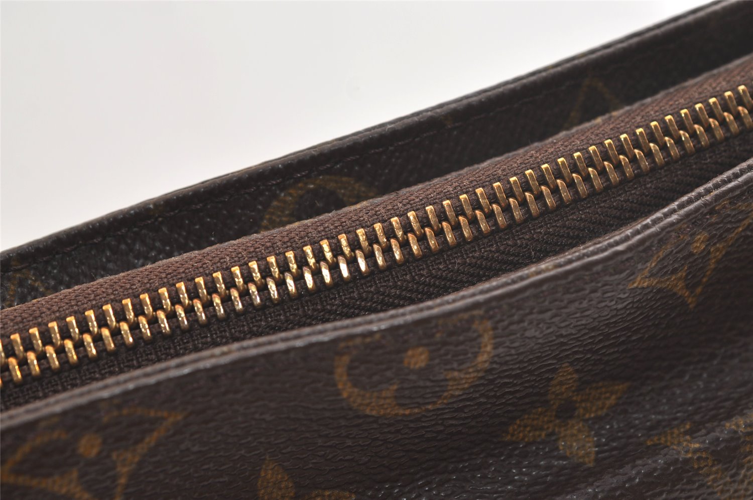 Authentic Louis Vuitton Monogram Cabas Piano Shoulder Tote Bag M51148 Junk 2641K