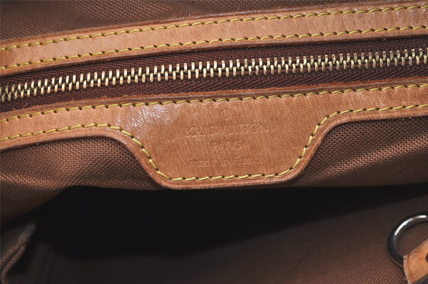 Authentic Louis Vuitton Monogram Cabas Piano Shoulder Tote Bag M51148 Junk 2641K