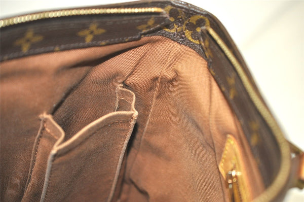 Authentic Louis Vuitton Monogram Cabas Piano Shoulder Tote Bag M51148 Junk 2641K