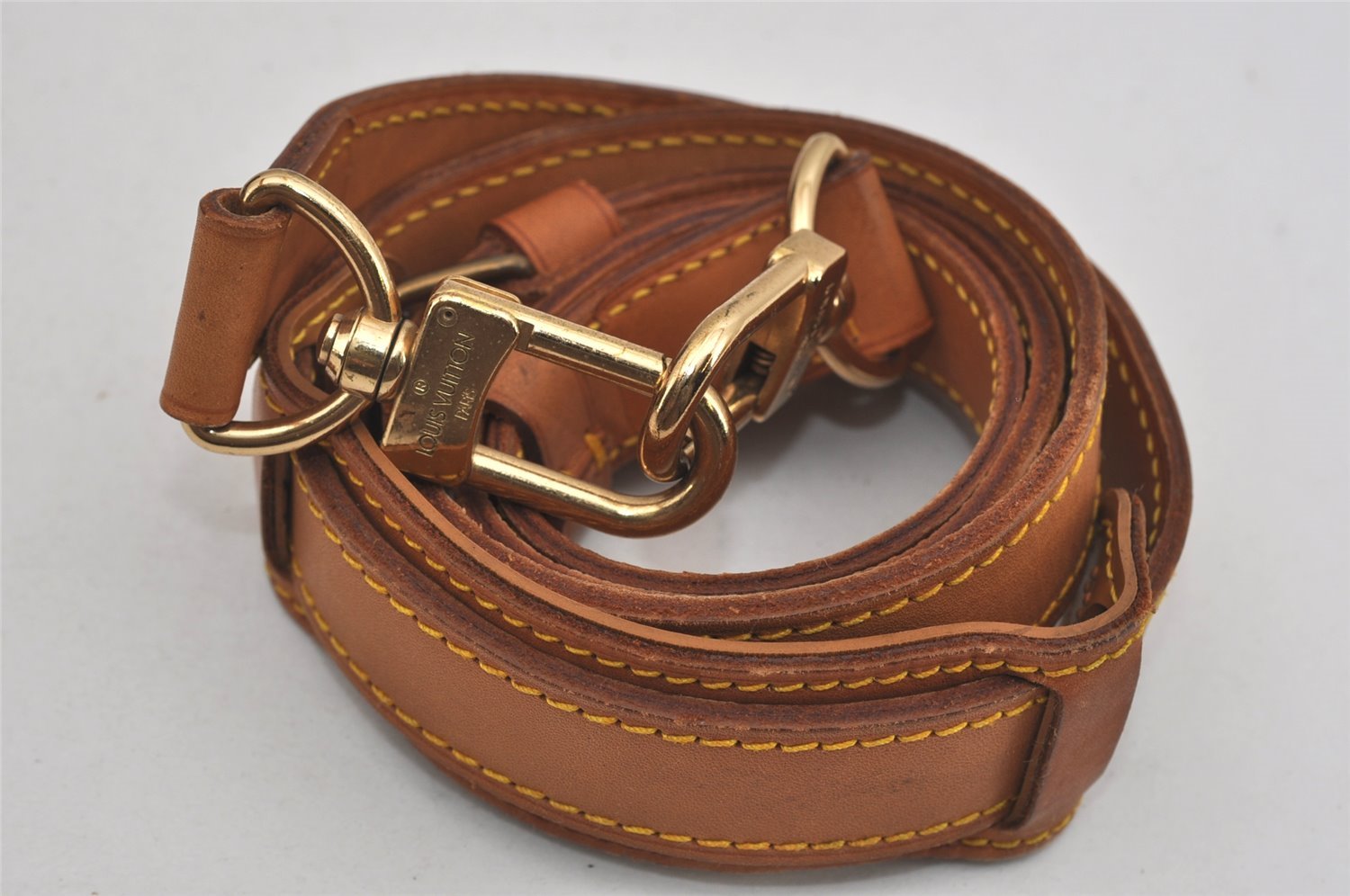 Authentic Louis Vuitton Monogram Keepall Bandouliere 55 M41414 Boston Bag 2642I