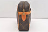 Authentic Louis Vuitton Monogram Compiegne 28 Clutch Hand Bag M51845 LV 2642J