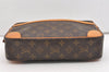 Authentic Louis Vuitton Monogram Compiegne 28 Clutch Hand Bag M51845 LV 2642J