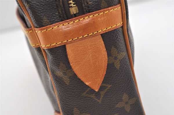 Authentic Louis Vuitton Monogram Compiegne 28 Clutch Hand Bag M51845 LV 2642J