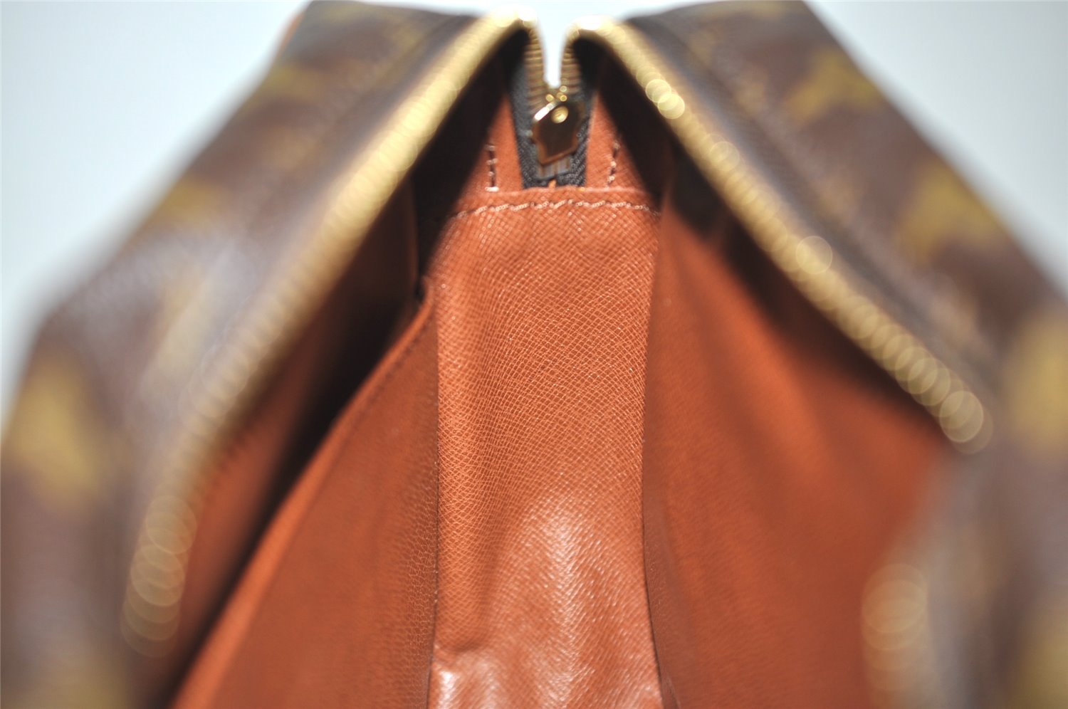 Authentic Louis Vuitton Monogram Compiegne 28 Clutch Hand Bag M51845 LV 2642J