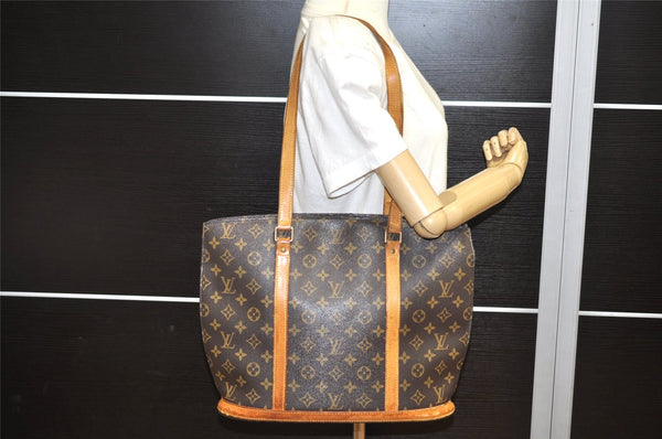 Authentic Louis Vuitton Monogram Babylone Shoulder Tote Bag M51102 LV 2643K